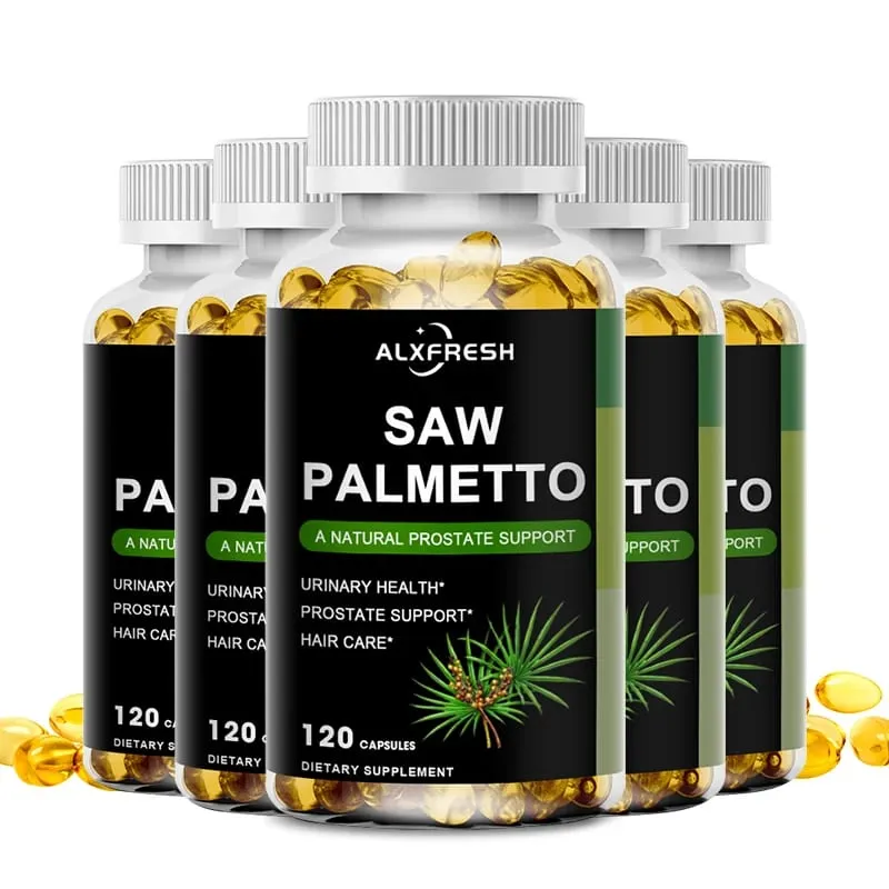 Alxfresh Saw Palmetto understøtter antioxidantfunktion prostatafunktion og urinvejssundhed for at støtte mænds sundhed hårvækst — image 8