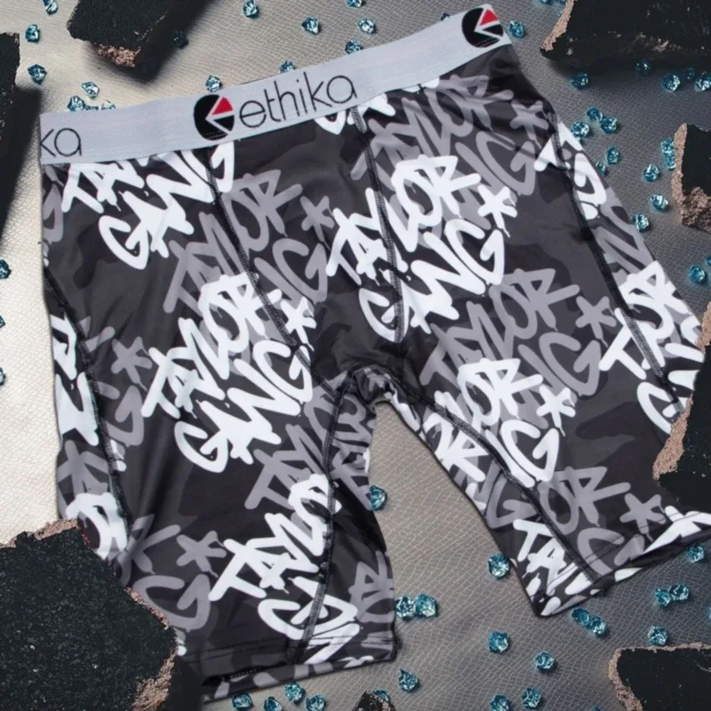 1 Stücke Männer Unterwäsche Boxer Atmungsaktive Mesh Schritt Mann Unterhose Plus Größe Herren Höschen L-3XL Gedruckt männer Boxer Briefs 3256809864931744