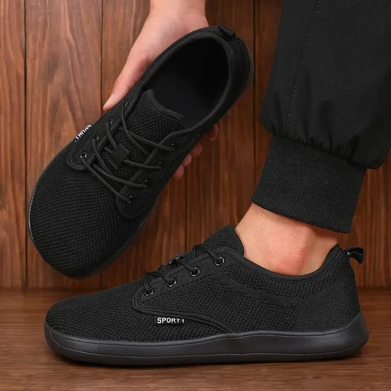 Zapatillas de deporte casuales para hombre, ligeras, informales, con punta ancha, antideslizantes, cómodos zapatos náuticos, unisex, zapatos minimalistas descalzos — image 6