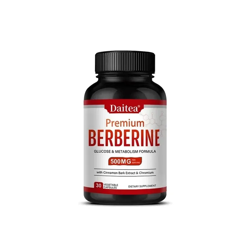 Berberine HCL 500mg Capsules with Cinnamon Antioxidant Support Heart Metabolic Cardiovascular Digestive & Immune Health — image 8