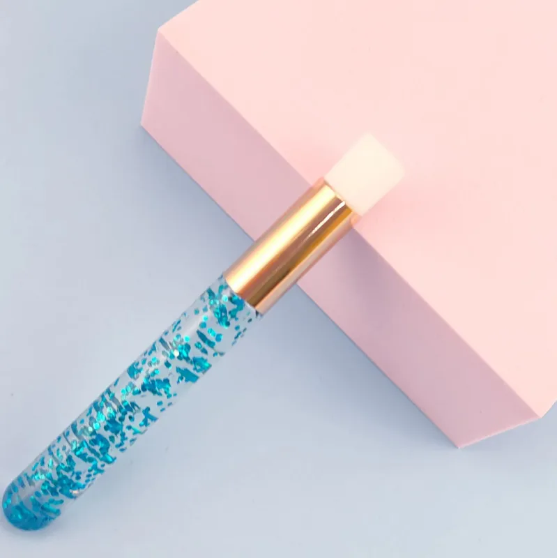 Neue Kristall Wimpern Reinigung Pinsel Augenbraue Gesicht Reinigung Nase Mitesser Tiefen Waschen Lash Shampoo Pinsel Schönheit Make-Up-Tool — image 10