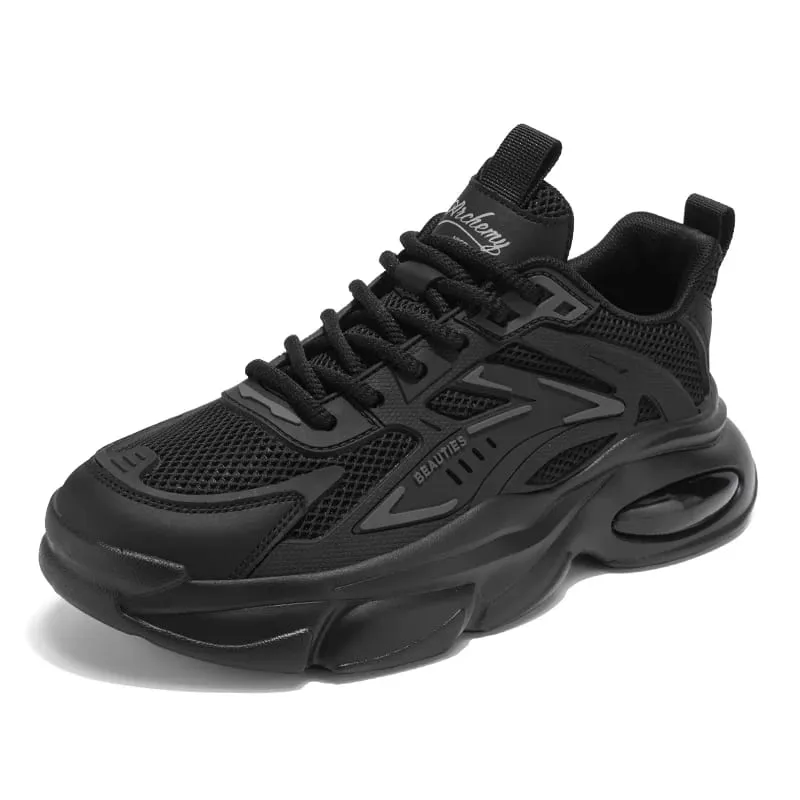 Men's casual sneakers spring summer breathable soft-sole anti-slip outdoor running shoes fashion students Joker tide sports shoe — image 8