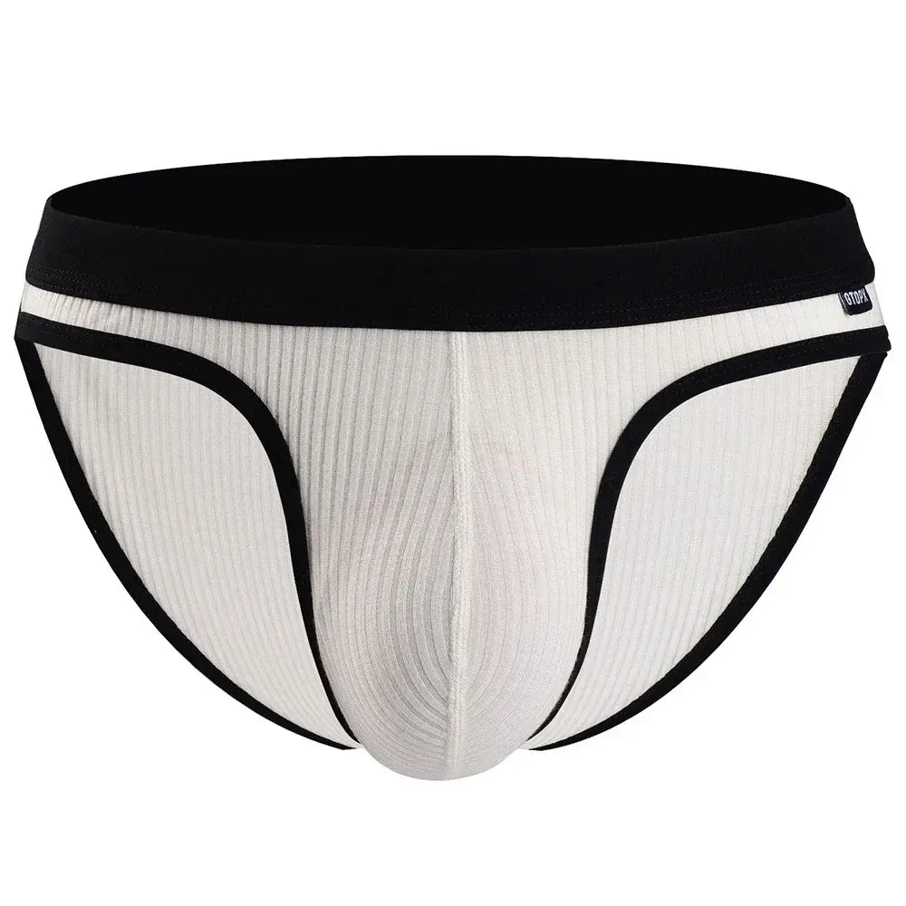 Men's Briefs Pouch U Convex Briefs Men's Underwear Modal Soft Brief Absorbent Elastic Male Shorts Breathable Underpants MU094 — image 4