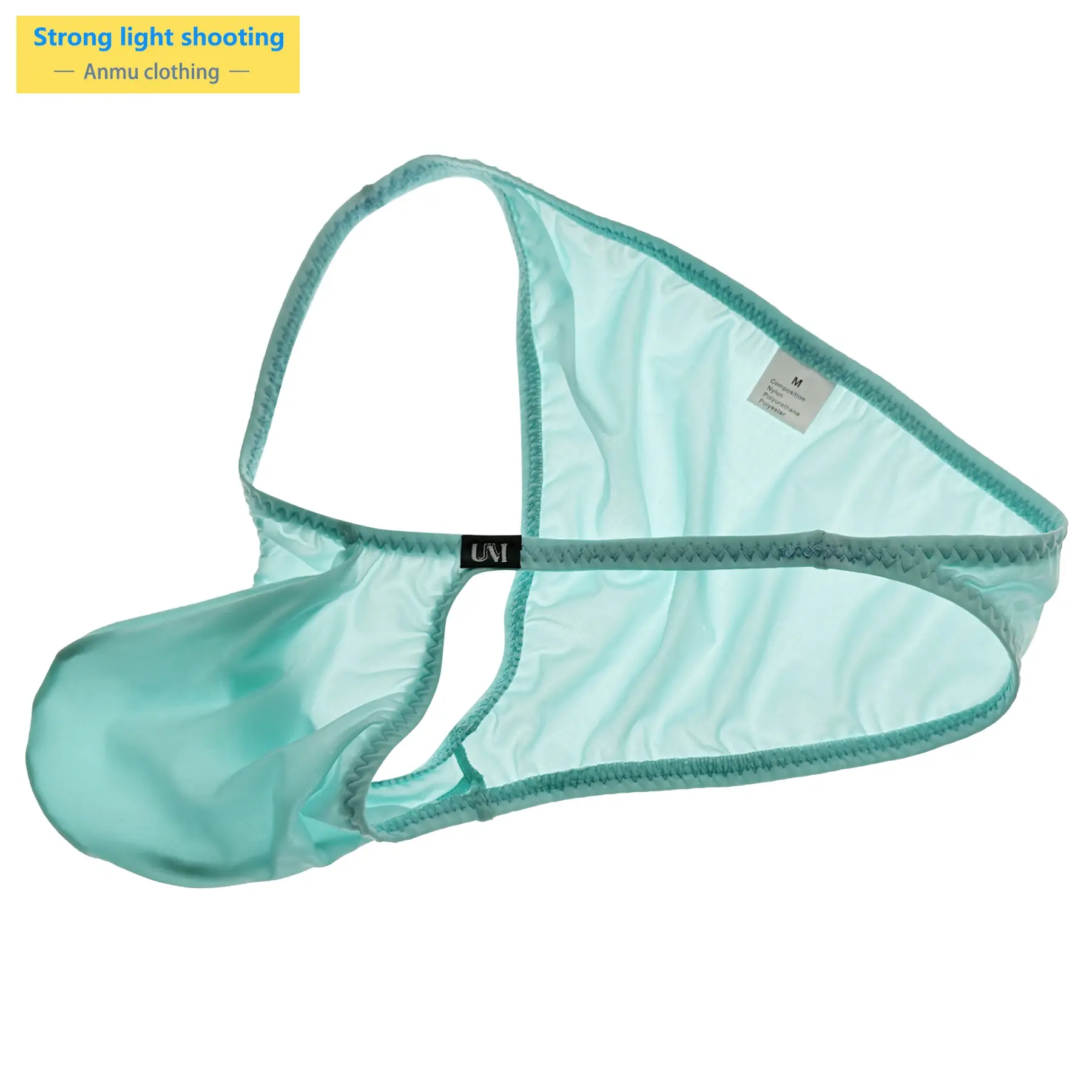 Men's Oversized Comfortable Pouch Ice Panty Semi-Transparent Sexy Underwear for Everyday Use — image 6