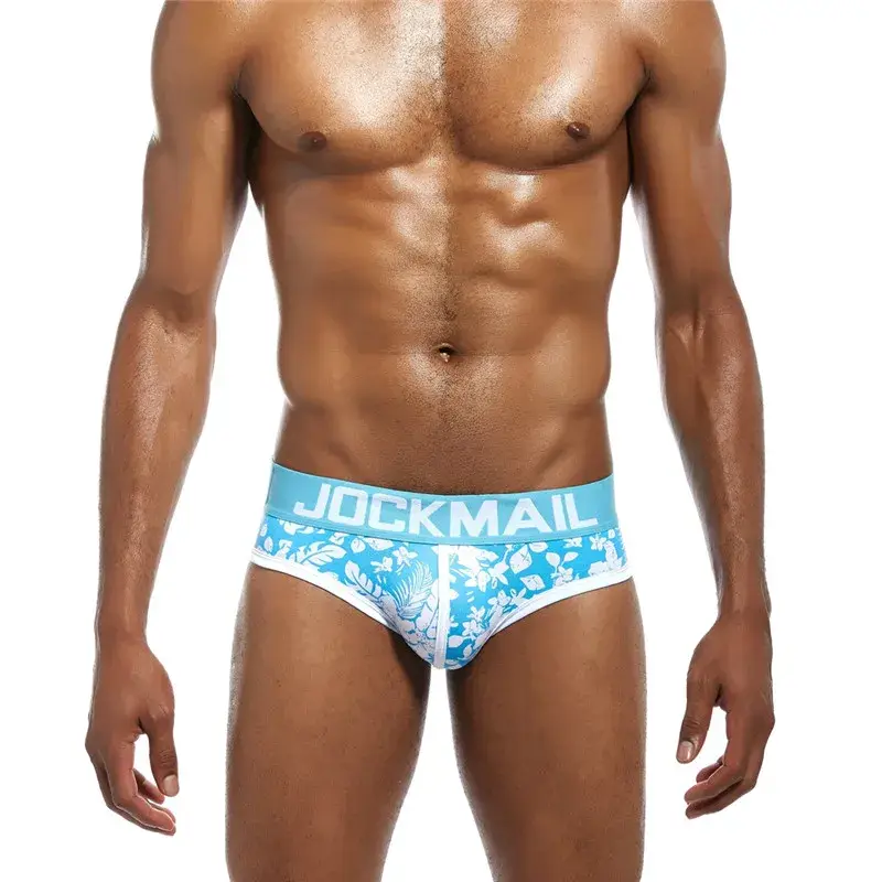 Men Underwear Briefs Cotton Printed Sexy Men Boxer Brief Slips Cueca Masculina Panties Calcinha Calzoncillos Hombre Breathable — image 4