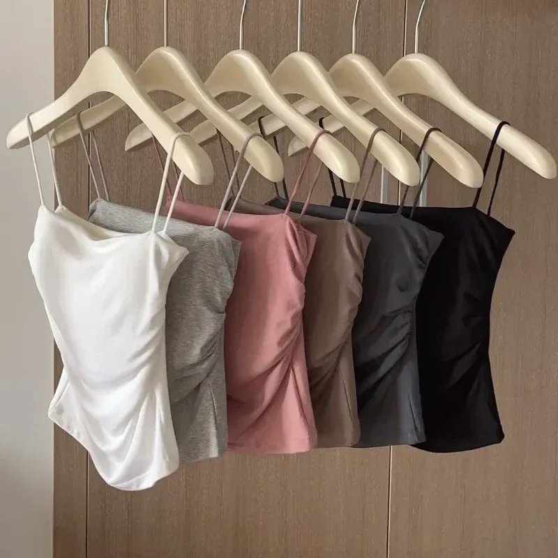 Solidna, dopasowana, zapinana na zamek kamizelka z paskiem na klatkę piersiową, odzież wewnętrzna Slim Fit, wyszczuplająca, krótka koszulka wierzchnia Gyaru — image 1