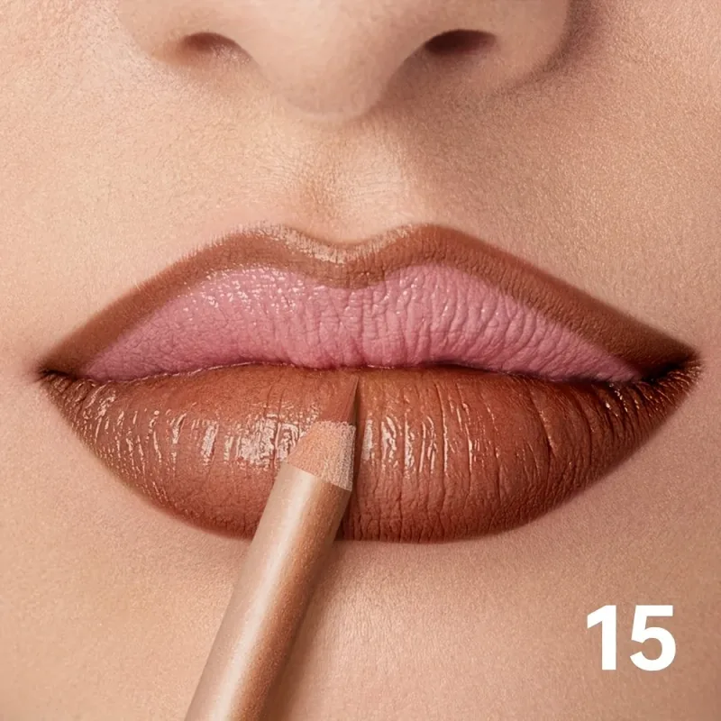 Matte Lip Liner Pencil Nude Long-Lasting Waterproof Smudge-Proof Precise Outline Smooth Creamy Formula — image 20