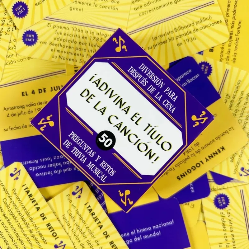 Cartes de jeu espagnoles de taille mini, 5,5x5,5 cm, "Nomez ce mot !" Jeu de cartes pour réunion de famille, 50 pièces, jeu de Camping — image 3
