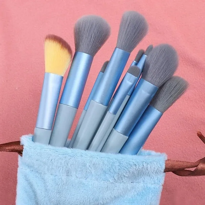 Conjunto de pincéis de maquiagem, 13 peças, corretivo, blush, pó, sombra, iluminador, base, cosméticos, ferramenta de beleza