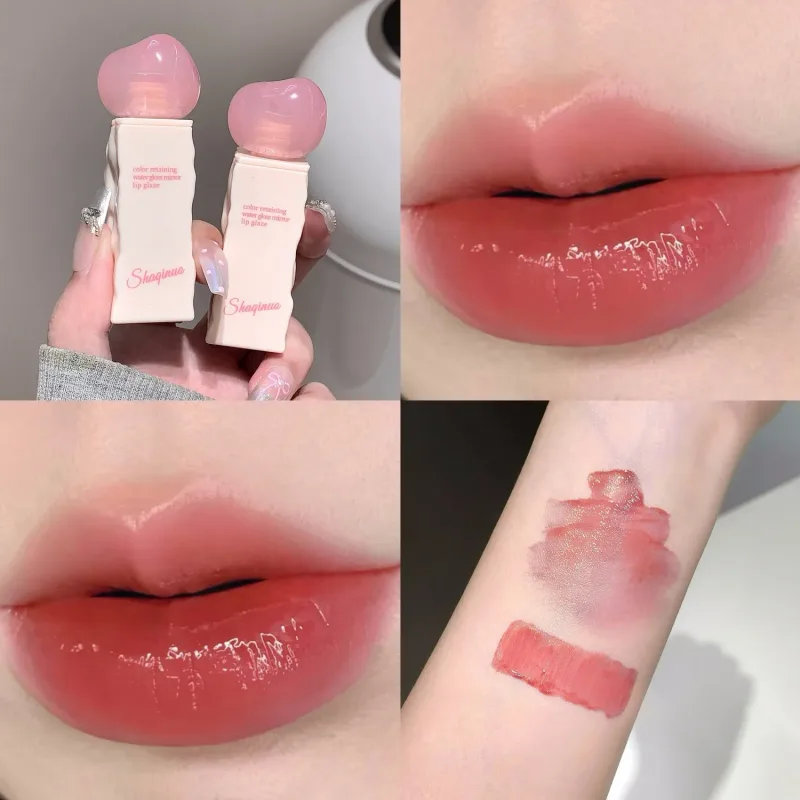 Clear Moisturizing Mirror Vand Flydende Læbestift Holdbar Hydrating Pink Lip Gloss Plumping Sexy Lip Tint Makeup Korean Cosmetics — image 9