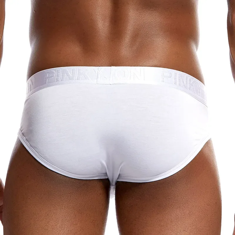 Pinky Seaso Marke Bestseller Sexy Dreieck Hosen Modal Dünne Einfarbig Unterwäsche männer Modale Briefs Lüften Plus Größe Männer — image 4