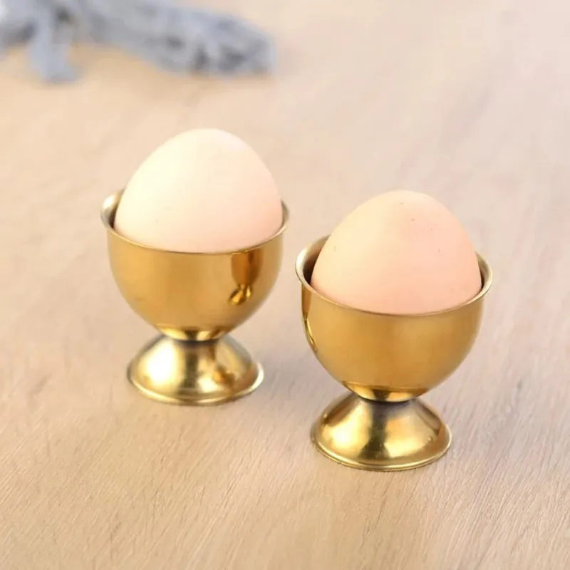 الفولاذ المقاوم للصدأ لينة أكواب البيض المسلوق البيض حامل الطاولة كوب أدوات المطبخ مجموعات الإفطار البخار رف قالب للبيض الصيد — image 7