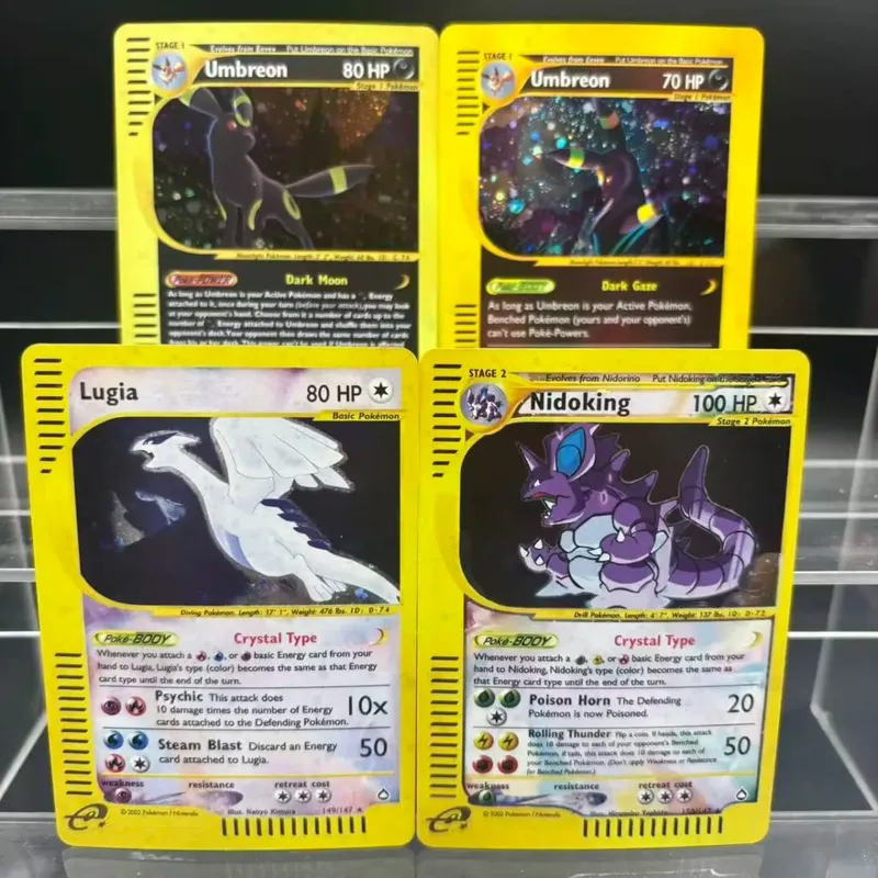 DIY Collection Cards Torchic Umbreon EN Samostatně vyrobená jednokartová klasická hra Anime karetní dárková hračka — image 2