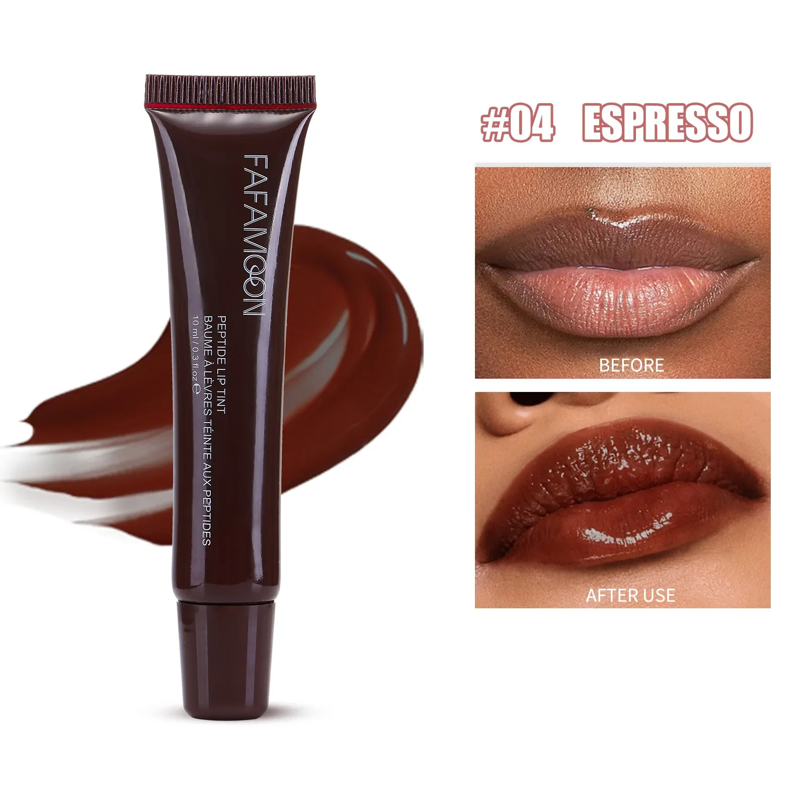 Hidratante espelho brilho labial plumper maquiagem nutritivo batom líquido transparente mineral óleo labial beleza cosméticos novo — image 10