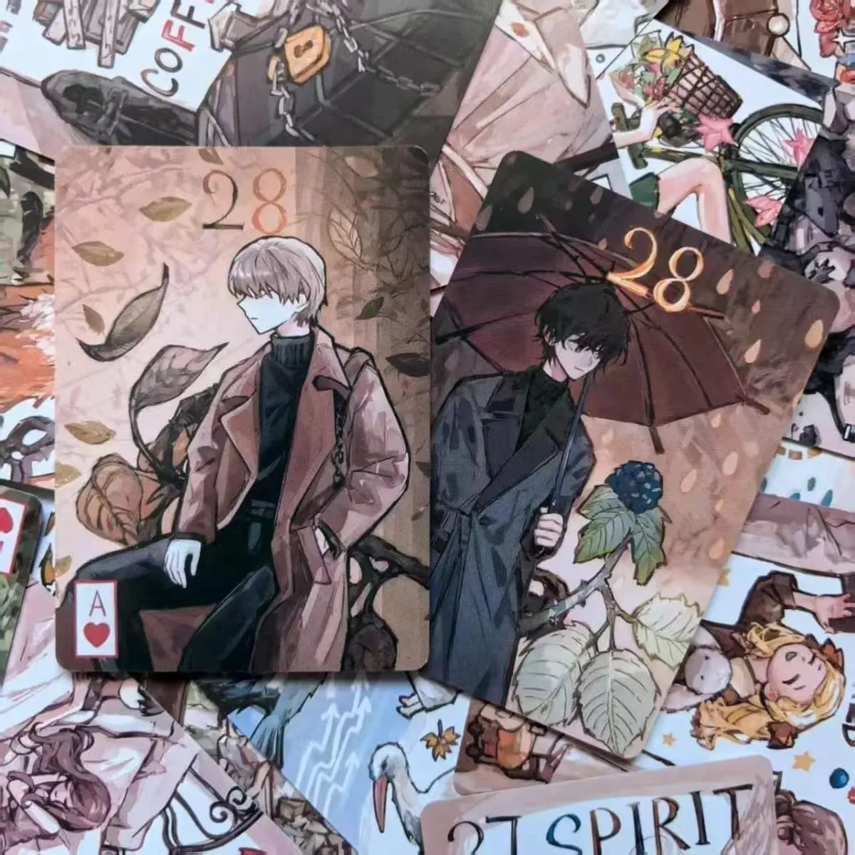 Jeu de table simple primitif Lenormand, jeu de cartes de tarot de 44 pièces pour la divination et la divination — image 3