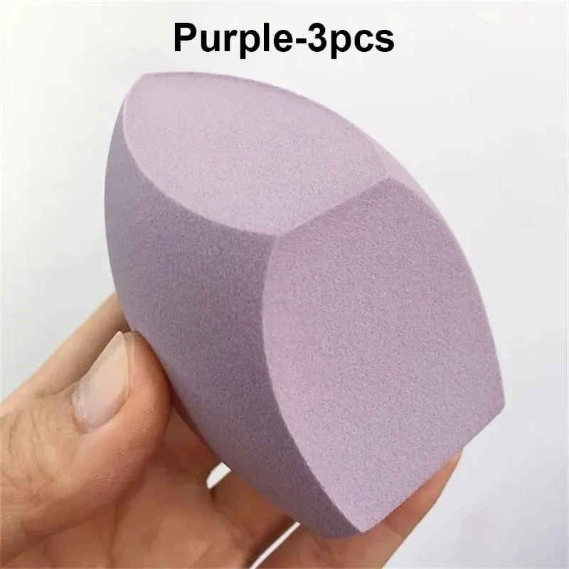3pcs Big Size Makeup Sponge Puff Foundation Cosmetic Puff Wet And Dry Dual Use Soft Makeup Foundation Sponge Puff Make Up Puffs — image 9