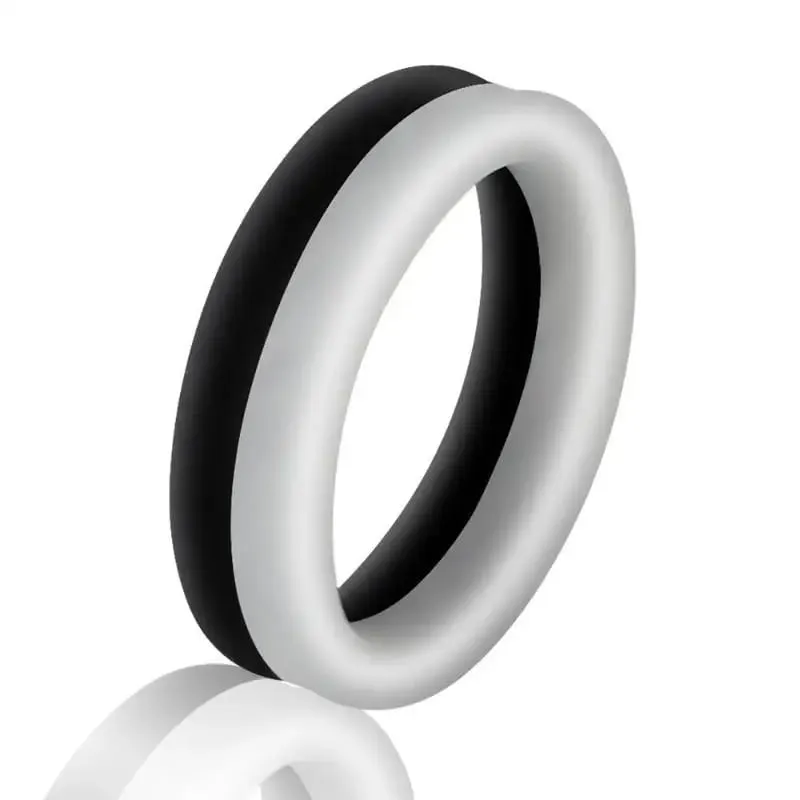 1 ชิ้นชายอวัยวะเพศชายแหวนซิลิโคนแหวน Cock ชายล็อค Ejaculation Scrotal Ball Stretcher Anillo Hombre Cockring เพศของเล่นสำหรับผู้ชาย — image 12