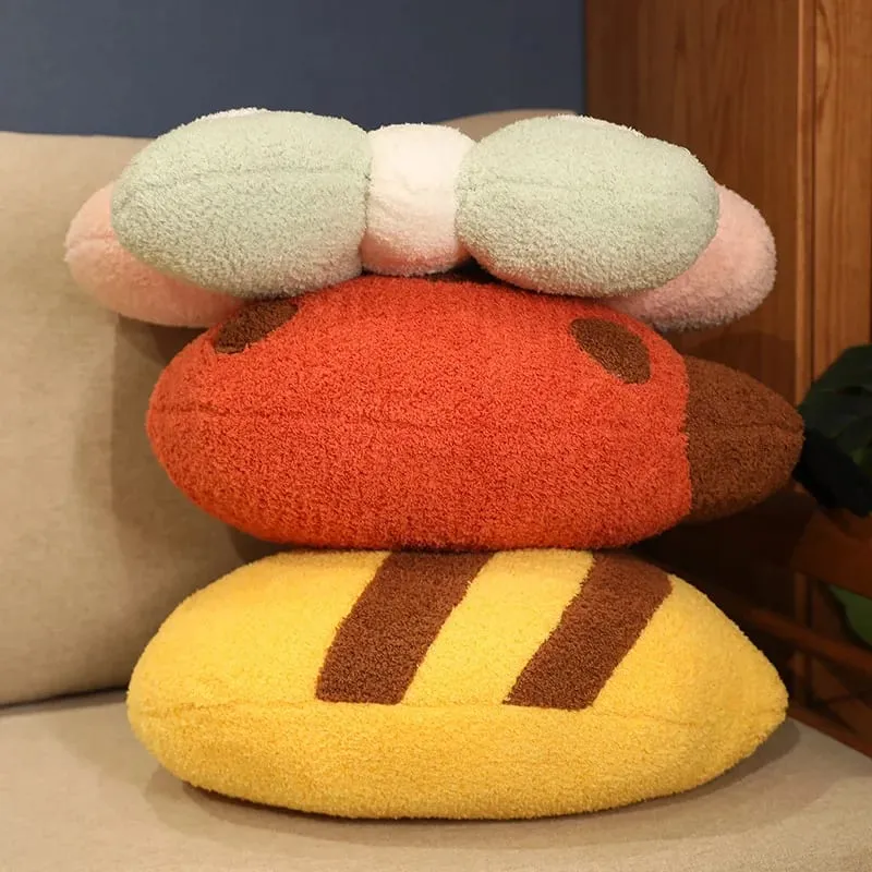 50cm Simulation Plush Toys Pillow Butterfly Bee Insects Cartoon Soft Stuffed Animals Plush Dolls Cushion Gifts for Girlfriend — image 3