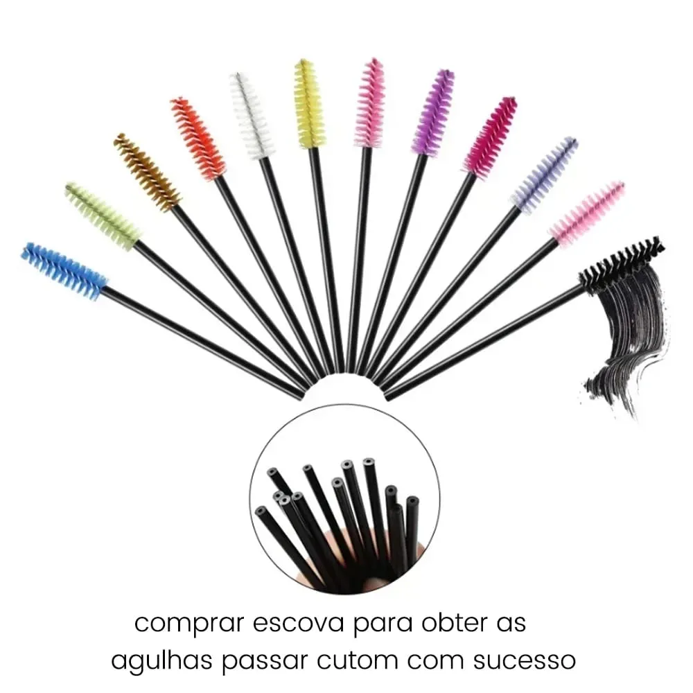 Kits de escovas de cílios descartáveis, agulhas de microblading, diâmetro 0.15mm, micro lâminas tebori, tatuagem, sobrancelha, suprimentos, aplicadores de maquiagem — image 2