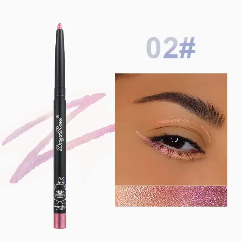 MultiChrome Aurora Chameleon Eyeliner ołówek trwały brokatowy cień do powiek leżący jedwabnik długopis wodoodporne kosmetyki kosmetyczne makijaż oczu — image 11