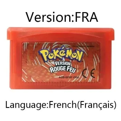 GBA 비디오 게임 카트리지 콘솔 카드 포켓몬 에메랄드 루비 FireRed LeafGreen 사파이어 GBA/NDS용 다국어 — image 22