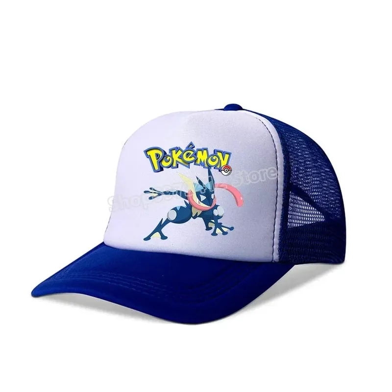 Pokemons Baseball Cap Pikachu Charizard Gengar cartoon Peaked Hat Kid Adult Summer Outdoor Sport Hat Boy Casual Fashion Cap Gift — image 25