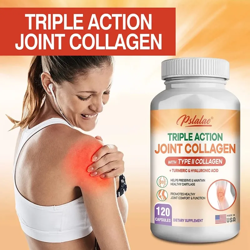 Triple Action Joint Collagen พร้อมคอลลาเจน Type II - ส่งเสริมสุขภาพและความสบายของข้อต่อ บรรเทาอาการปวด สร้างใหม่ รักษากระดูกอ่อน — image 4