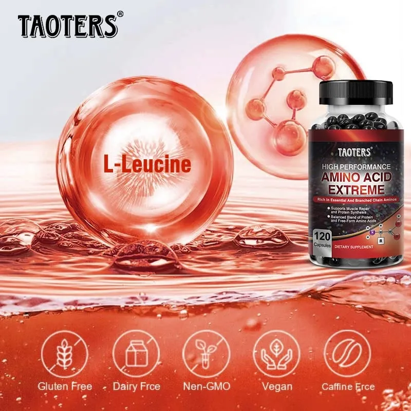 Capsule avanzate di aminoacidi per bodybuilding - Aiutano ad aumentare la forza, la resistenza, la sintesi proteica, a costruire la massa muscolare, l'energia per gli addominali — image 5