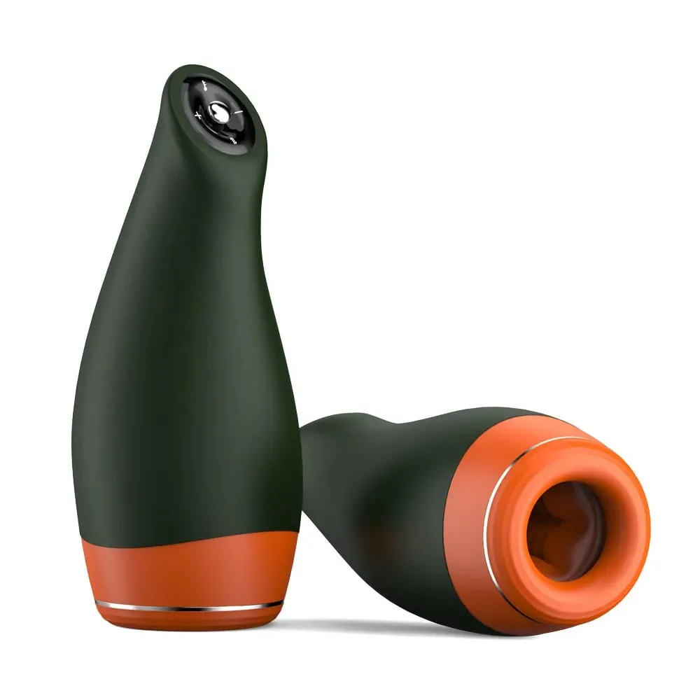 Pleasure Engine Tazza del Masturbatore Maschile Spinta Vibrante Riscaldamento Macchina Intima per Gli Uomini Masturbazione Giocattoli Adulti Del Sesso — image 1