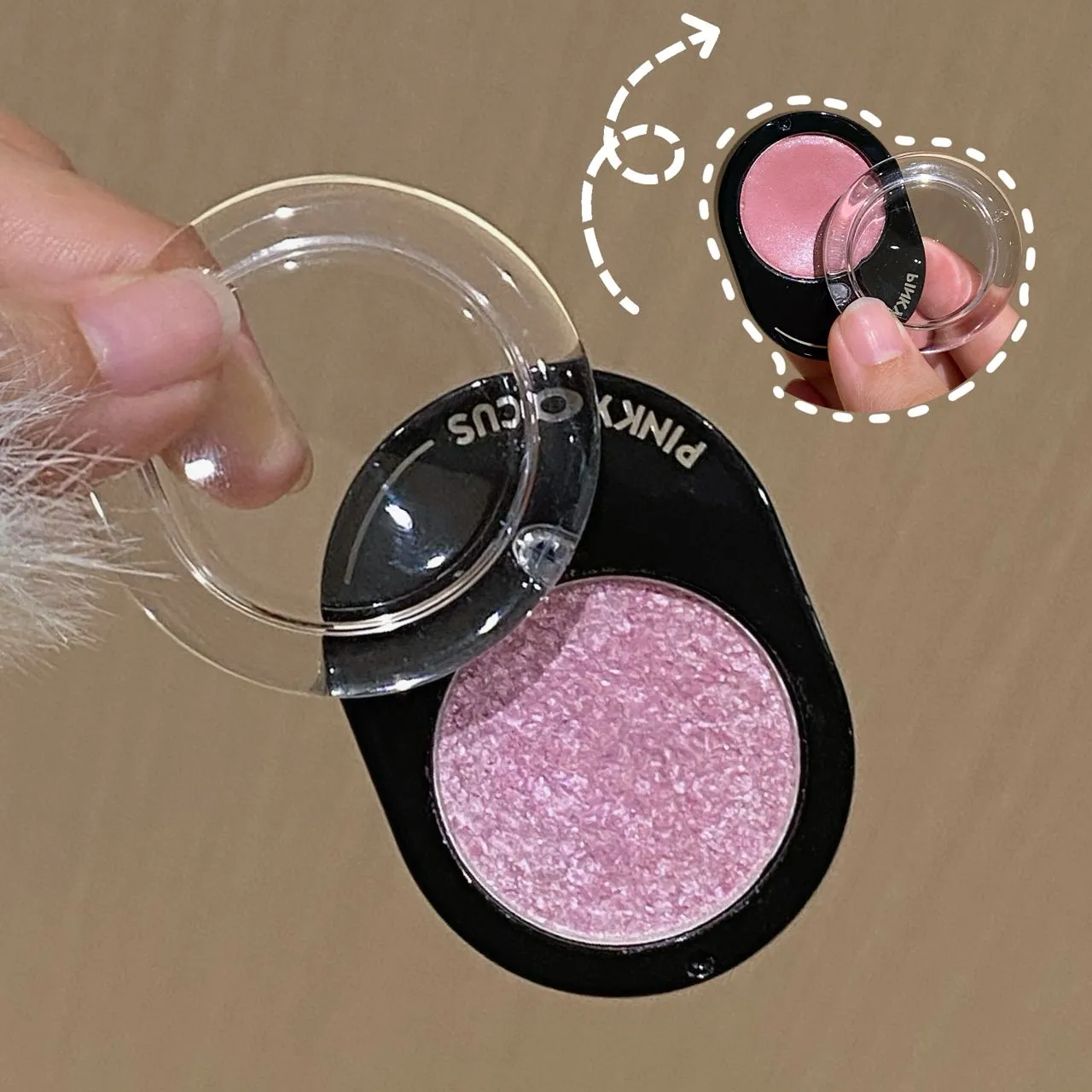 12 colori diamante brillante ombretto cosmetici lunga durata setosa facile da colorare perla luce illuminante ombretto tavolozza di trucco — image 7