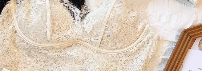 Lace Bralette Set - Wireless Anti Sagging Bra Adjustable Breathable Lingerie No Underwire Comfort Thin Sexy Everyday Wear — image 13
