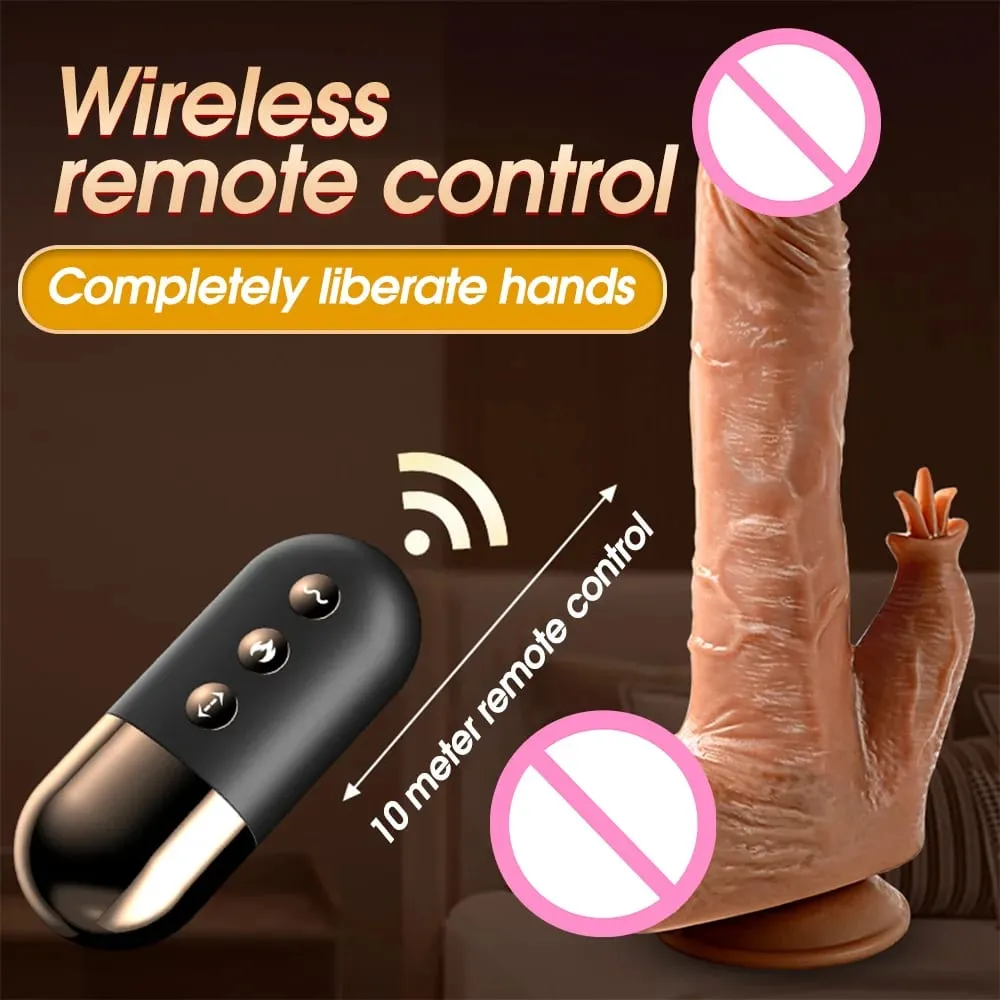 Dildo Wanita Cangkang Kecil Penggetar Remote Control Mainan Seks Dewasa Masturbasi Wanita
