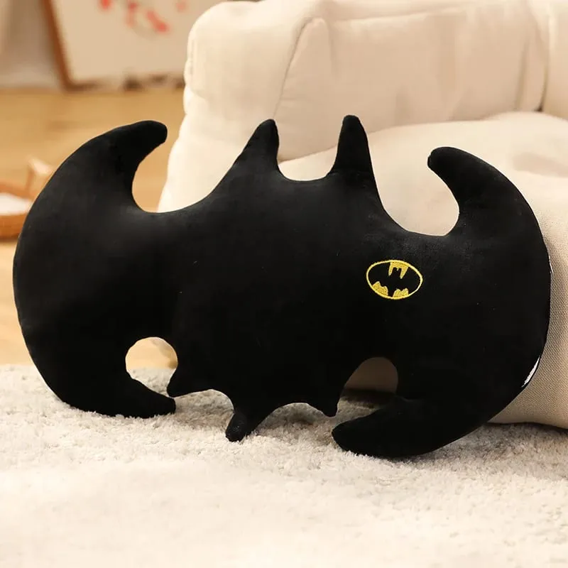Pictorial Black Bat Shaped Plush Pillow Cool Superman Sofa Cushion Bay Window Nap Pillow Stuffed Animal Toys Hobbies Xmas Gifts — image 13
