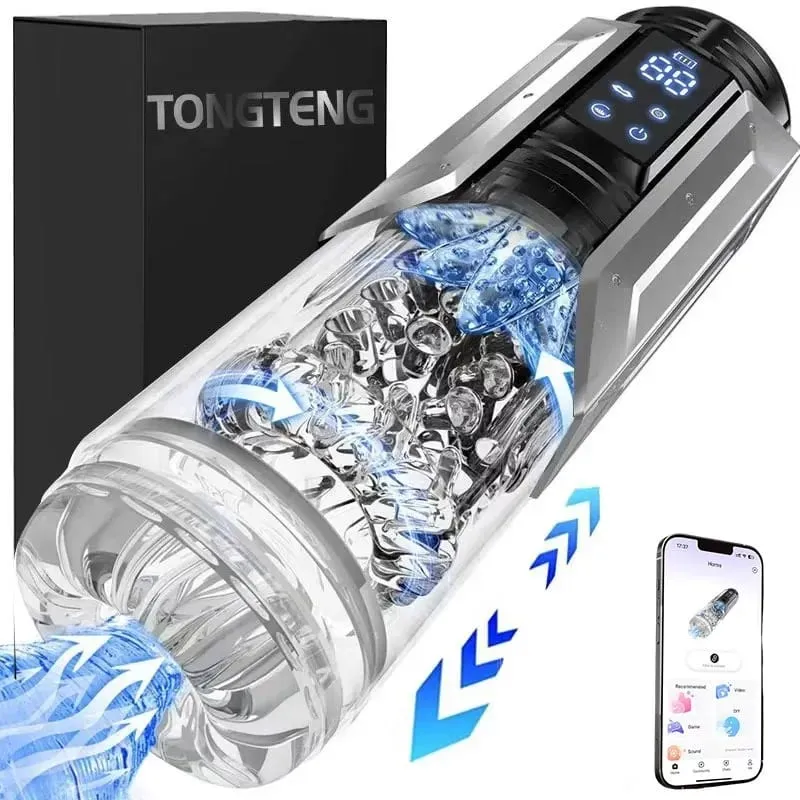 Masturbateur automatique pour homme, avec 7 poussées rotatives, léchage de chatte de poche pour adulte, jouet sexuel, Machine à sexe pour pipe — image 4