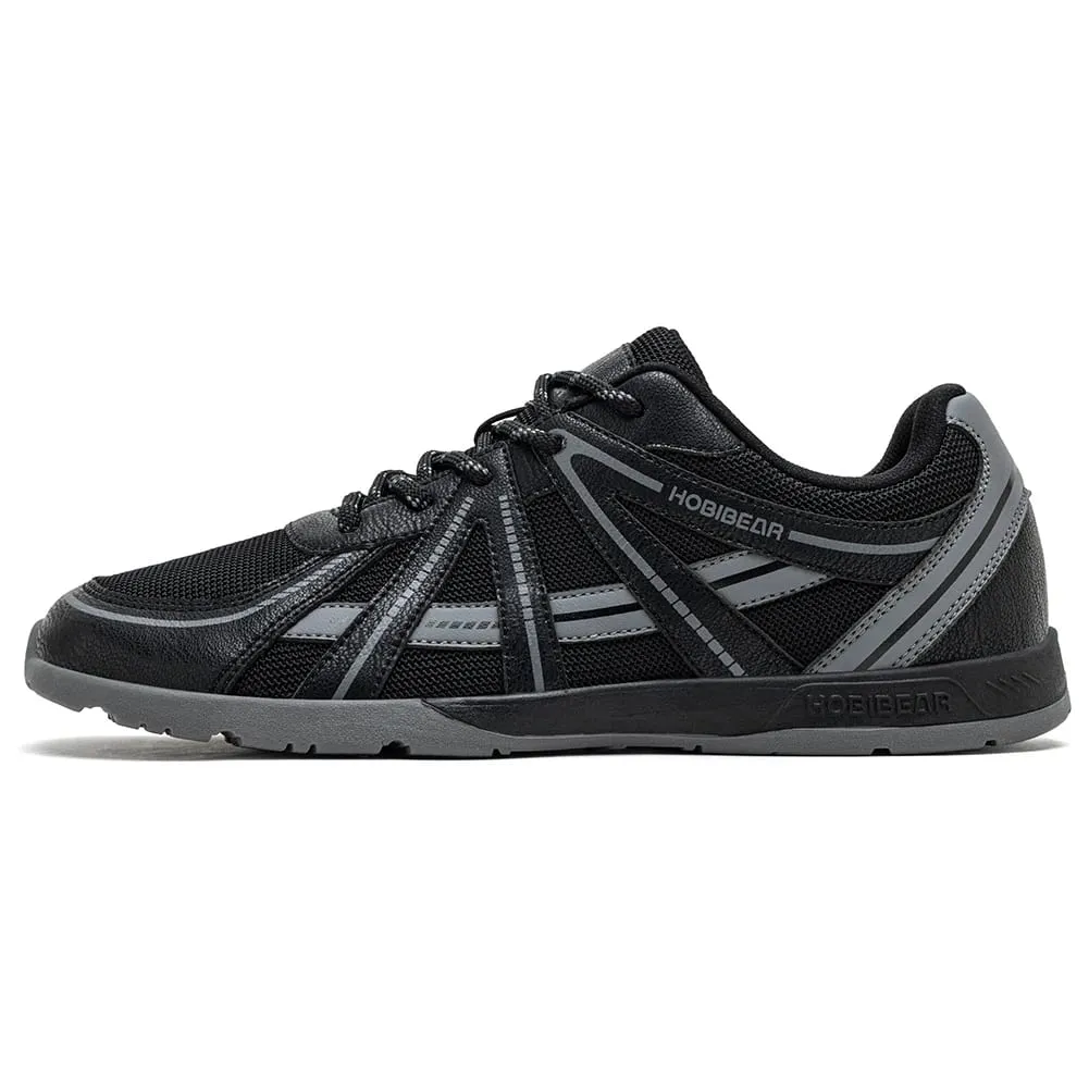 Wide Toe Box Walking Shoes Unisex Barefoot Cross Training Sneakers Classic Retro Lace-Up Running Shoes — image 8