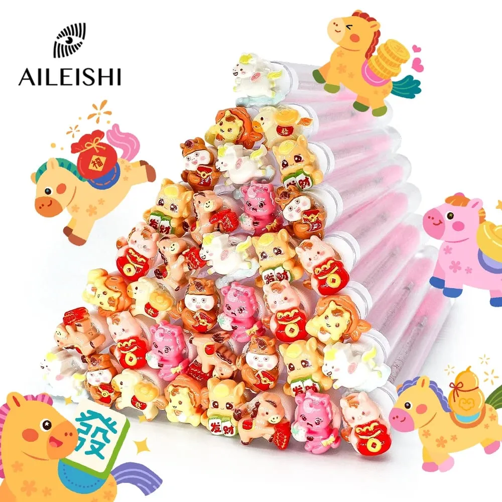 10/50Pcs Tiub Berus Bulu Mata Berus Kristal Tongkat Maskara Bulu Mata Sikat Kening Spoolies Bekas Bulu Mata Berus Aplikator Alat Solekan — image 1