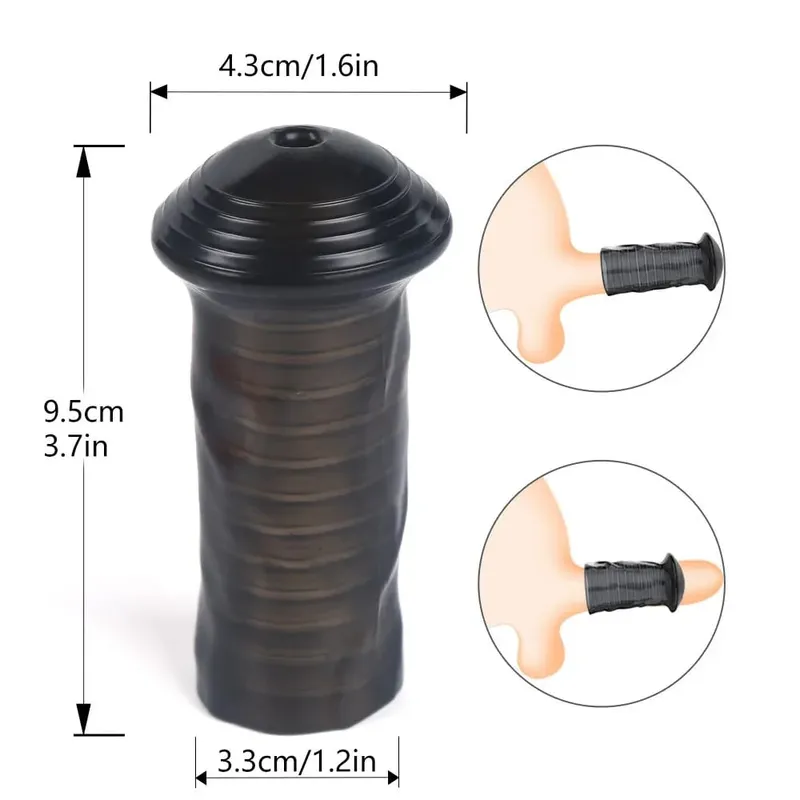 Có Thể Tái Sử Dụng Dương Vật Vòng Bao Quy Đầu Corrector Trì Hoãn Xuất Tinh Silicone Gà Trống Vòng Dick Tăng Kích Thước Nam Khiết Tịnh Lồng Đồ Chơi Tình Dục Cho Nam