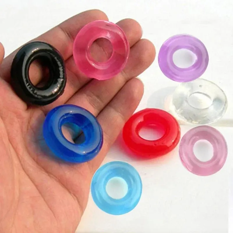 5 pz Silicone Durevole Anello Del Pene Uomini Adulti Eiaculazione Ritardo Cazzo Anelli di Gomma Ingrandimento Del Pene Giocattoli Del Sesso Per Anello Del Sesso Maschile — image 2