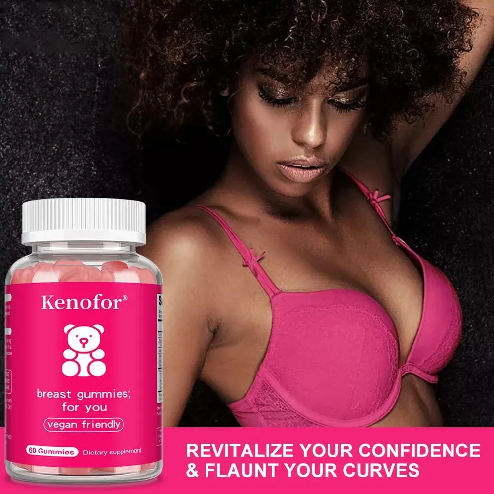 Gummies mammaires pour le développement des seins des femmes. Les soins du sein soutiennent la croissance et la force des cheveux. — image 4