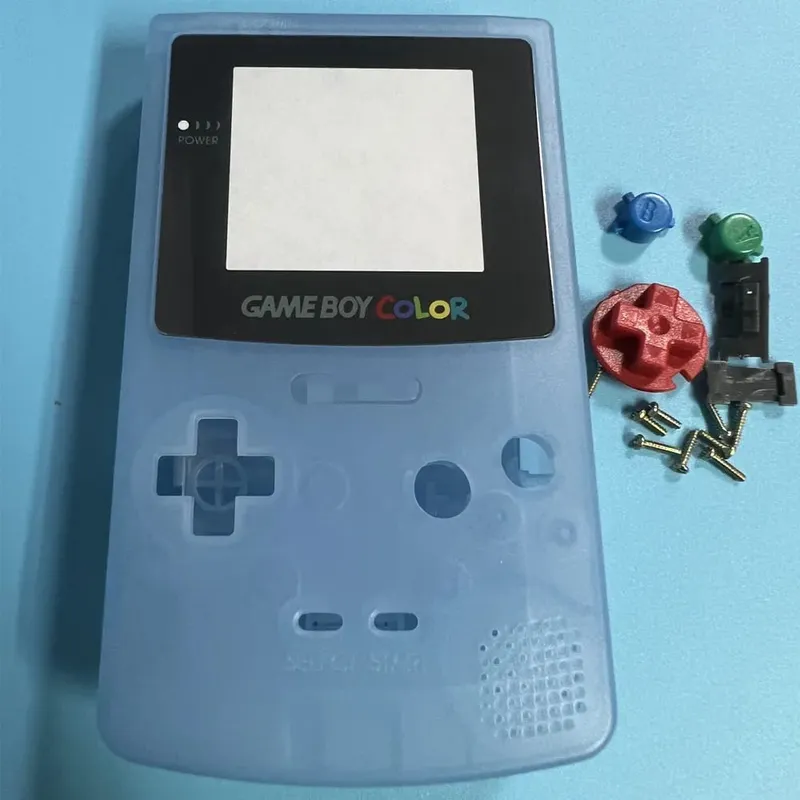 Новый цветной корпус Gameboy Gbc Shells, ограниченная серия, сменные корпуса, игровая периферия, аксессуары, светящиеся подарки на день рождения для мальчиков