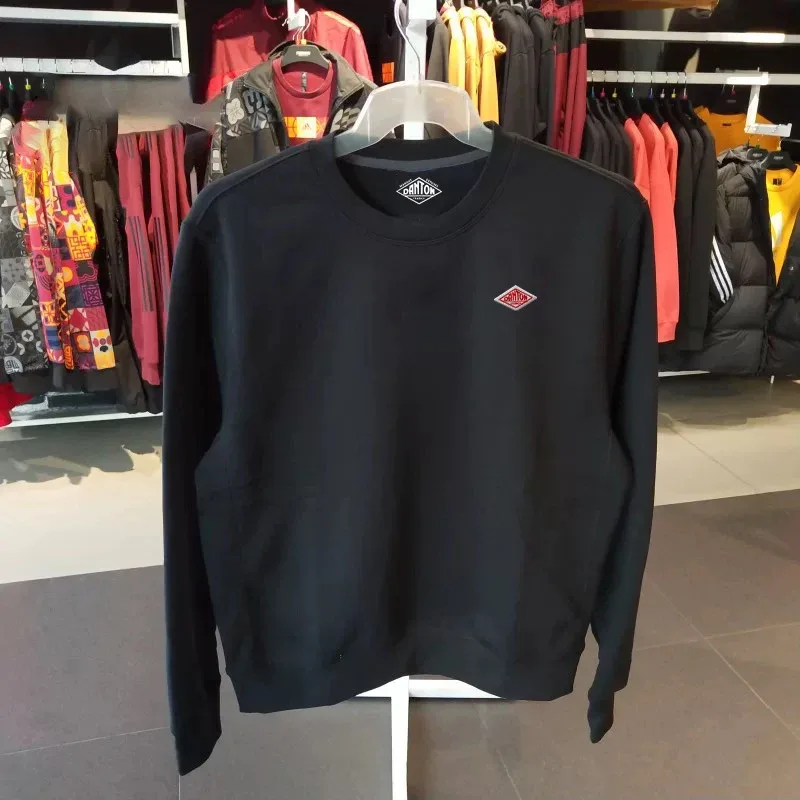 2025 Exported to Japan Autumn Thin Sweatshirt Men/Women Same Embroidery Brand Cotton O-Neck Long Sleeve Loose Tracksuit Tops — image 7