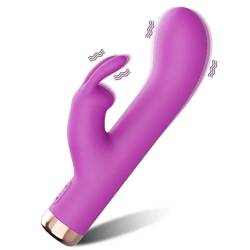 Vibratore del coniglio per le donne Vibratore del punto G della vagina Stimolatore del clitoride Masturbazione femminile Articoli per adulti Giocattolo del sesso per le donne — image 13