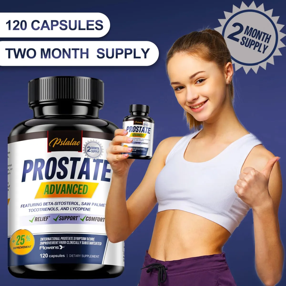 Artikel melden Prostata – Premium-Formel mit Sägepalme, Lycopin, Brennnessel, Cranberry – 30/60/120 Kapseln — image 4