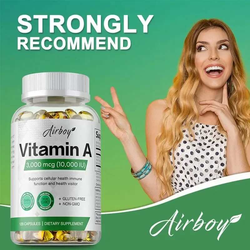 Vitamin A - Immune System & Reproductive Function Supports Healthy Skin & Eyes Antioxidant Activity — image 6
