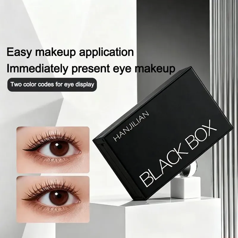Wodoodporny zestaw długopisów do stemplowania makijażu oczu odporny na rozmazywanie przenośny Eyeliner Stamp Pen Ultra Fine, długotrwały narzędzia do makijażu oczu — image 3