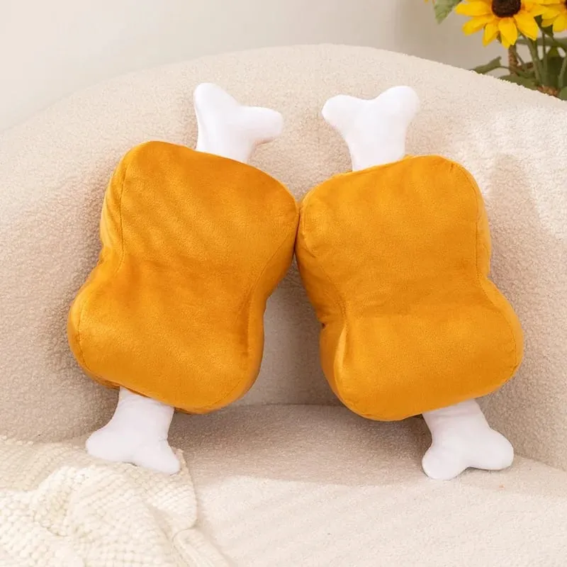 40 cm Knochen-In Fleisch Plüsch Knochen Kissen Lustige Fleisch Schreibtisch Nickerchen Kissen Gefüllte Weiche Puppe Für Schlafen Sofa kissen Zimmer Dekor — image 3