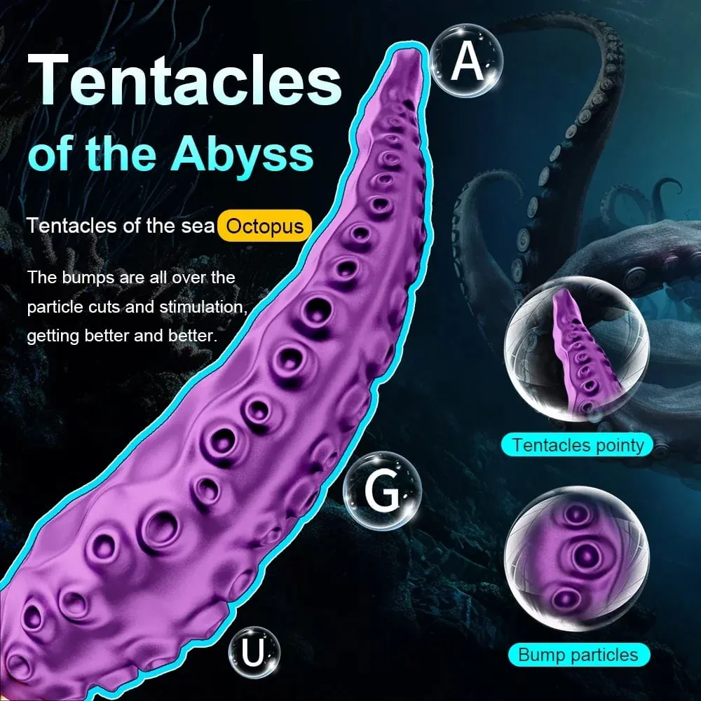 Oktopus Tentakel Anal Vibrator Weibliche G-Punkt Klitoris Vagina Stimulation 360 ° Rotation Silikon Dildo Masturbation Sex Spielzeug Frauen — image 3