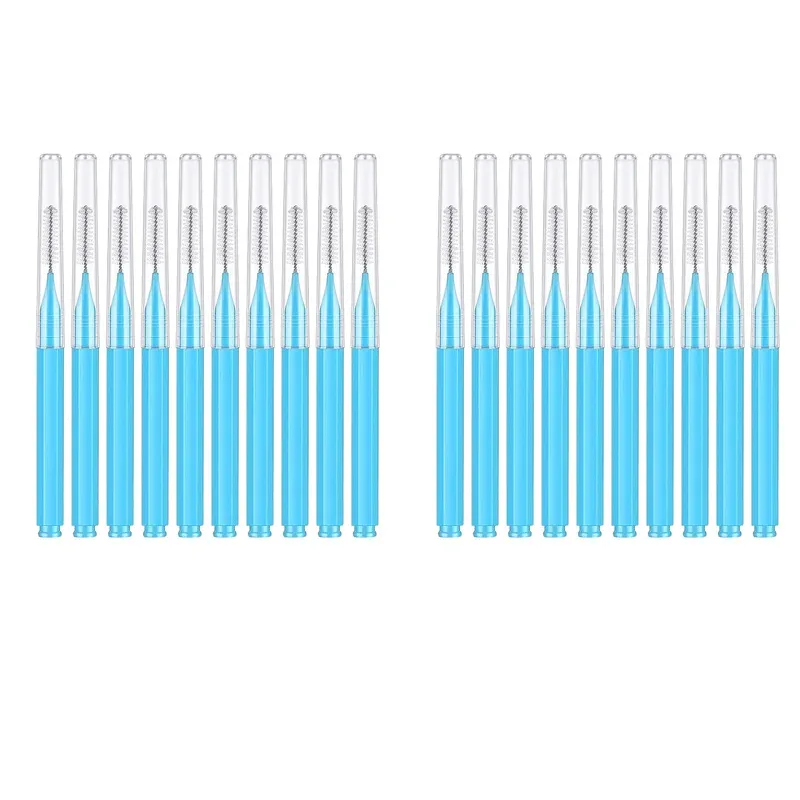 10/20 Pcs Spazzole per sopracciglia Mini Brow Lifting Brush Usa e getta Trucco Strumento per ciglia Dente Pennello interdentale Forniture per estensione ciglia — image 13
