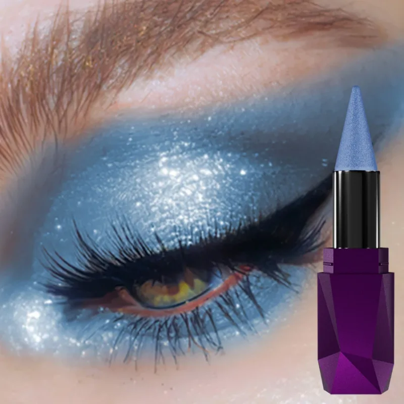 25 Color 1PC Pearl Eyeshadow Stick Waterproof Long Lasting Glitter & Matte Color Eye Shadow Makeup Face Highlight Cosmetics Gift — image 17