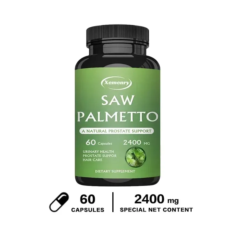 Saw Palmetto Capsules - การสนับสนุนต่อมลูกหมากป้องกันผมร่วง สุขภาพทางเดินปัสสาวะส่งเสริมการเจริญเติบโตของเส้นผม — image 10